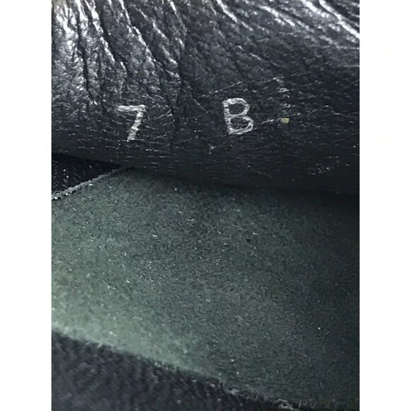 Stuart Weitzman Womens Gray Black Open Toe Wedge Heel Slide Sandals Size 7 B - Picture 10 of 11